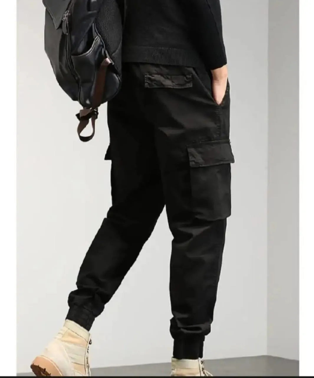 Pantalones de Hombre con 6 Bolsillos | Pantalones Cargo para Trabajo y Viajes | Ropa Casual para Exteriores