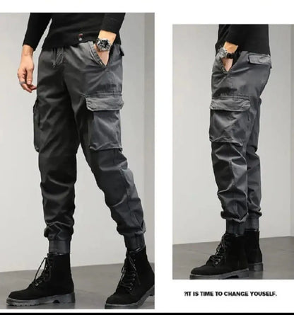 Pantalones de Hombre con 6 Bolsillos | Pantalones Cargo para Trabajo y Viajes | Ropa Casual para Exteriores