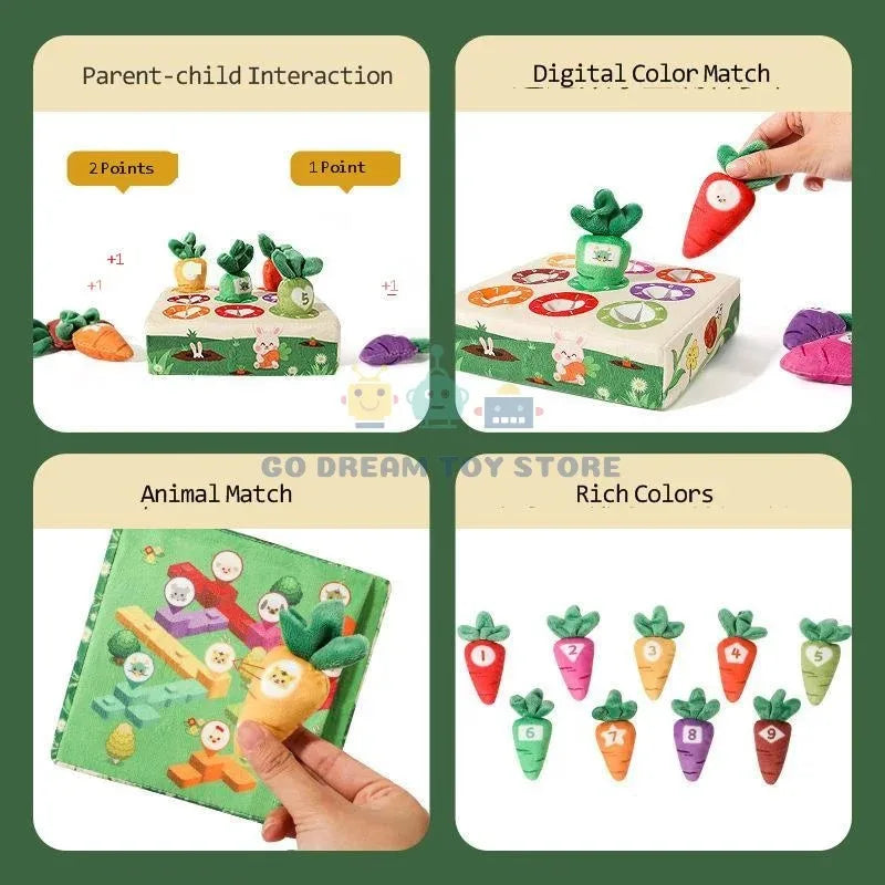 Juguete Educativo para Niños en Edad Preescolar, Entrenamiento de Habilidades Motoras Finas, Aprendizaje de Colores, Actividad Sensorial