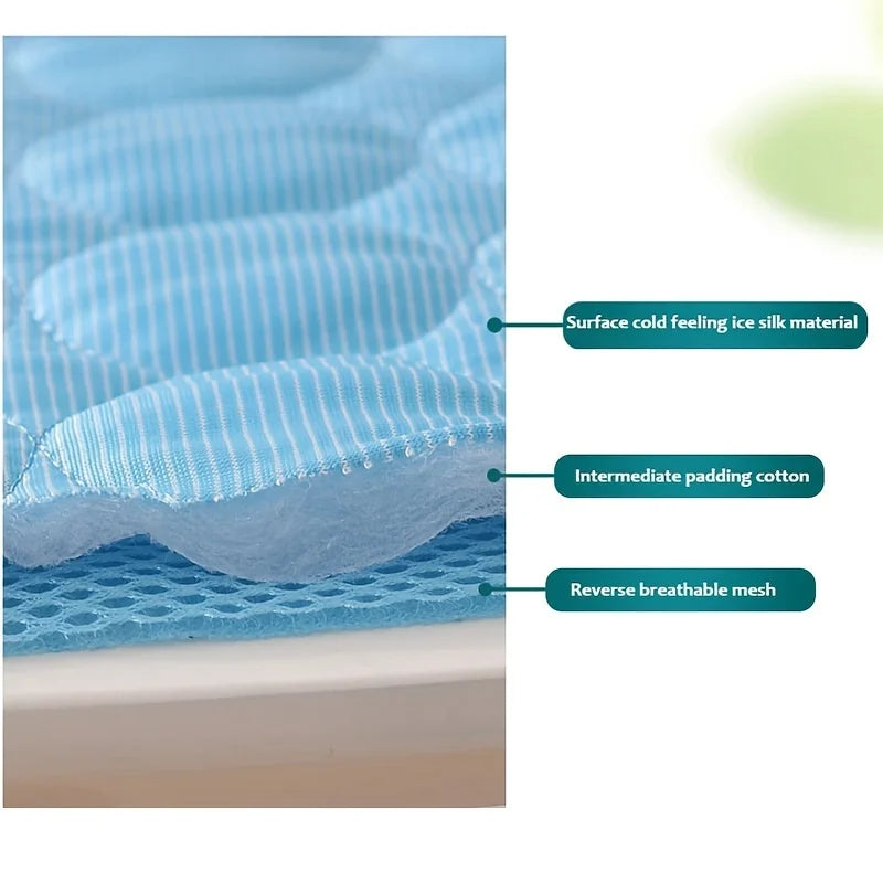 Esterilla refrescante para Gatos y Perros, cama fría de verano para mascotas, extragrande, para Gatos, perros pequeños y grandes, accesorios para mascotas, manta duradera para gatos, sofá, manta de hielo para gatos