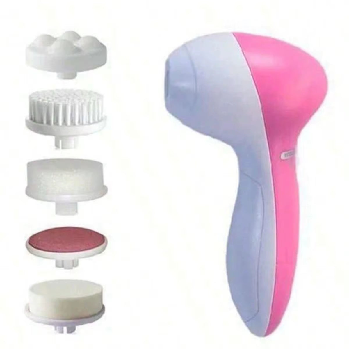 Limpiador Facial Eléctrico 5 en 1 Cepillo de Limpieza Facial Máquina de Lavado Masajeador para el Cuidado de la Piel Spa Herramientas de Limpieza de Puntos Negros