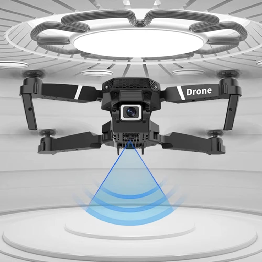 Dron profesional E88 4K gran angular HD 1080P, cámara Wifi FPV, retención de altura, plegable, cuadricóptero RC, juguetes para niños