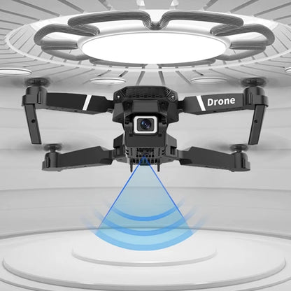 Dron profesional E88 4K gran angular HD 1080P, cámara Wifi FPV, retención de altura, plegable, cuadricóptero RC, juguetes para niños
