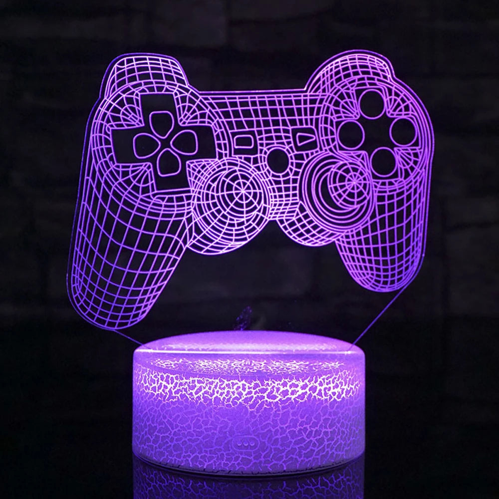 16 Colors Night Light 3D Illusion Teddy Bear Children'S LED Light Romantic Color Changing Light Valentine'S Christmas Day Gift